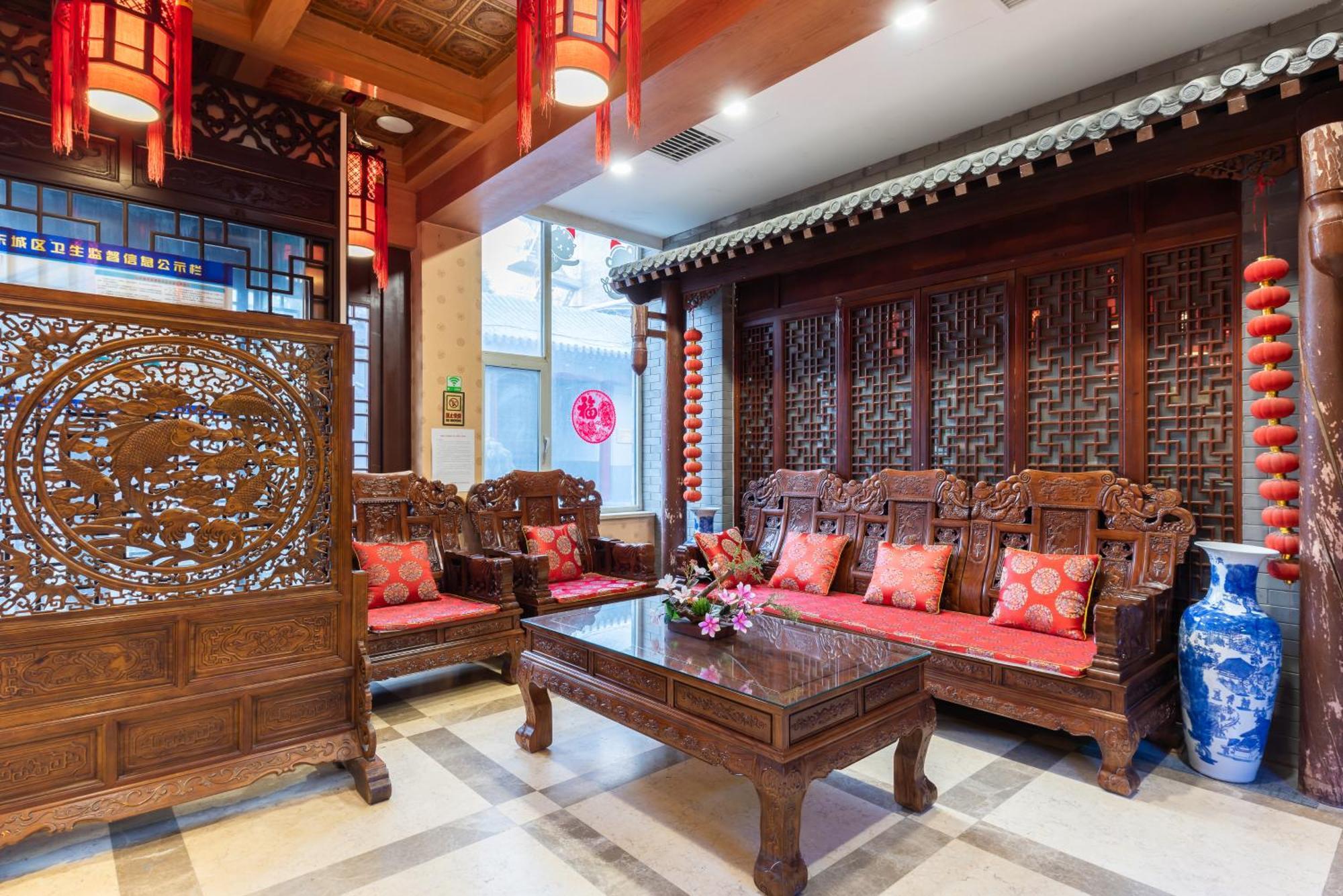Chinese Culture Boutique Hotel-Tangfu,Traditional Chinese Theme,Heart Of Beijing,Near Forbidden City,Tiananmen Square,Hutongs,Metro Access,Free Coffee,Tea,Laundry Εξωτερικό φωτογραφία