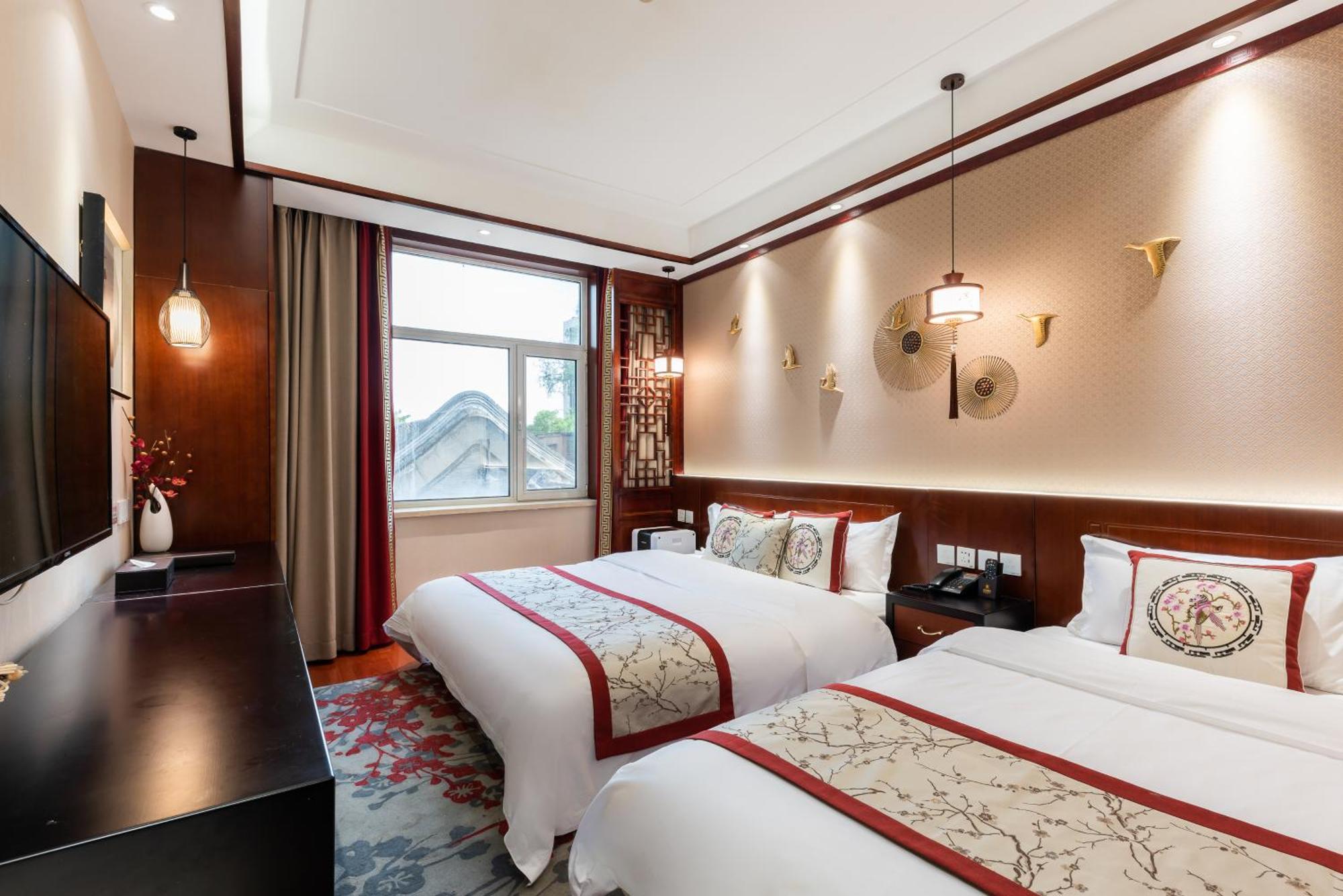 Chinese Culture Boutique Hotel-Tangfu,Traditional Chinese Theme,Heart Of Beijing,Near Forbidden City,Tiananmen Square,Hutongs,Metro Access,Free Coffee,Tea,Laundry Εξωτερικό φωτογραφία