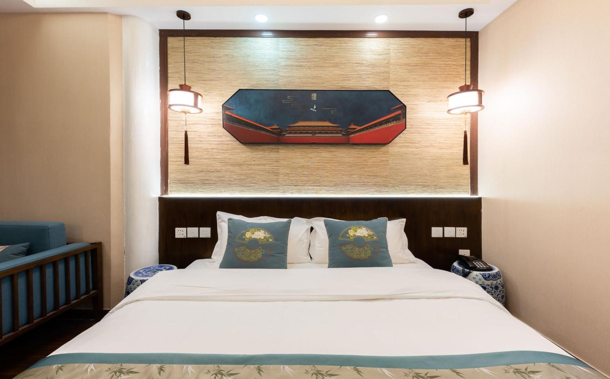Chinese Culture Boutique Hotel-Tangfu,Traditional Chinese Theme,Heart Of Beijing,Near Forbidden City,Tiananmen Square,Hutongs,Metro Access,Free Coffee,Tea,Laundry Δωμάτιο φωτογραφία