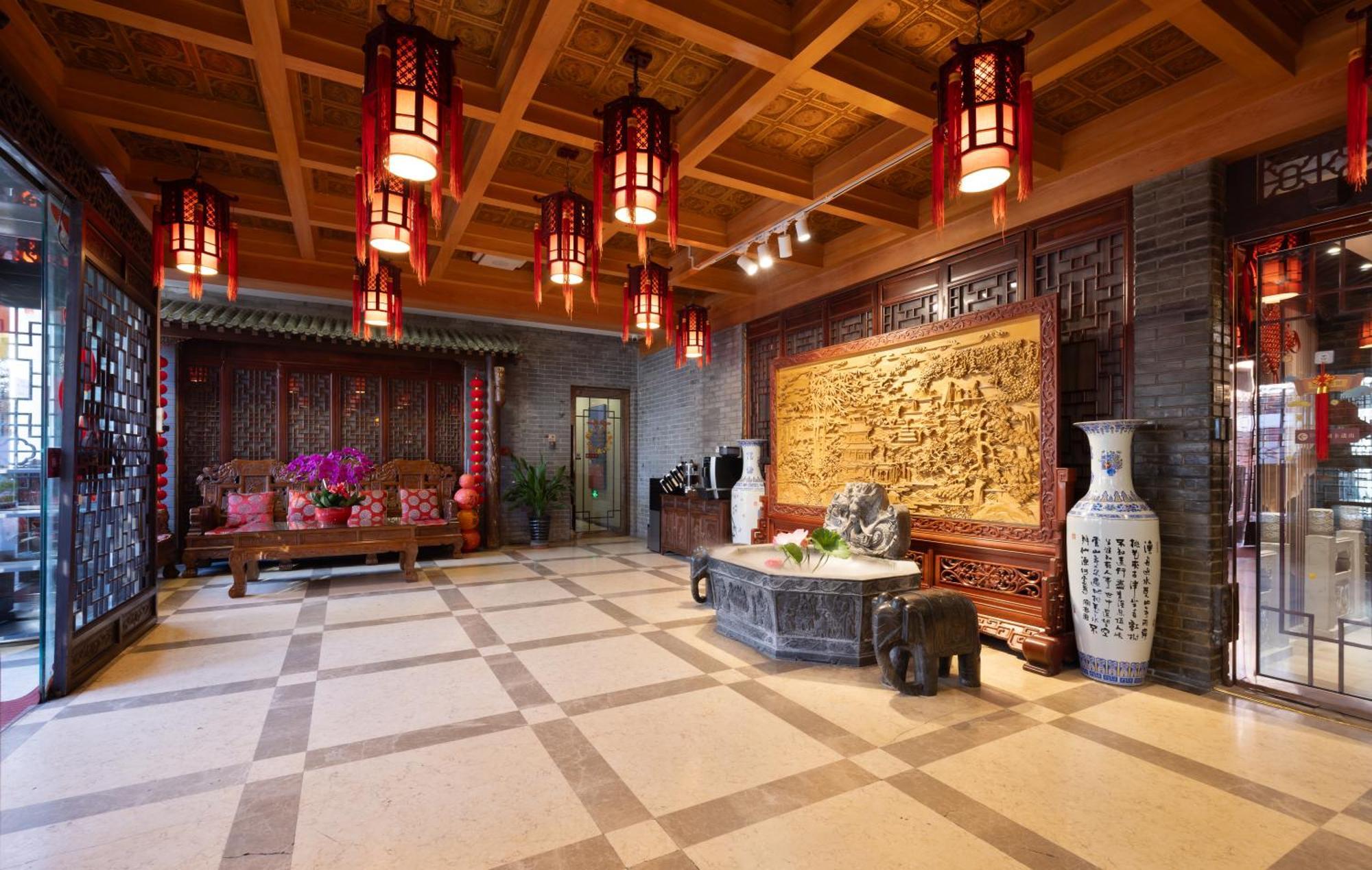 Chinese Culture Boutique Hotel-Tangfu,Traditional Chinese Theme,Heart Of Beijing,Near Forbidden City,Tiananmen Square,Hutongs,Metro Access,Free Coffee,Tea,Laundry Εξωτερικό φωτογραφία